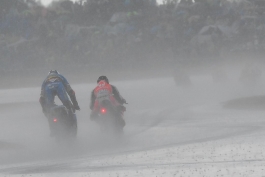موتو GP؛ گزارش تصویری گرند پری هلند: باران، حادثه، شگفتی