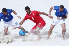 جام جهانی فوتبال ساحلی - ایران - ایتالیا