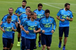 گزارش تصویری؛ پیگیری تمرینات تیم ملی ایتالیا