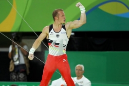 ژیمناستیک المپیک ریو 2016؛ آلمان برنده مدال طلای بارفیکس مردان شد
