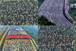 طولانی‌ترین ترافیک جهان