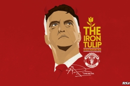 Luis Van Gaal Manchester United 2014-15 Wallpaper