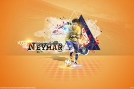 Neymar Junior Da Silva  Brazil New 2014 Wallpaper