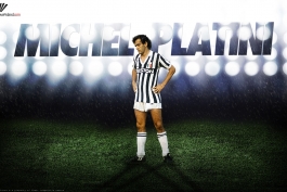 Michel Platini Juventus Legend Wallpaper