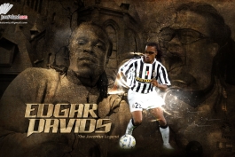 Edgar Davids Juventus Legend Wallpaper