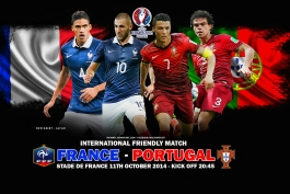 France VS Portugal Wallpaper
