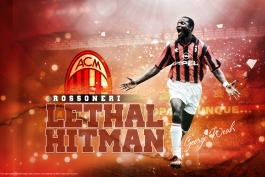 George Weah AC Milan Legend Wallpaper