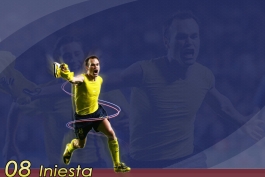 Andres Iniesta Goal To Chelsea Wallpaper