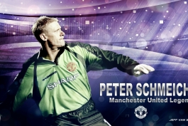 Peter Schmeichel Manchester United Legend Wallpaper