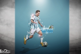 Lionel Messi Argentina New 2014 Wallpaper