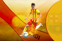 Munir ElHaddadi  Barcelona 2014-15 Wallpaper