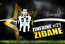 Zinedine Zidane Juventus Legend Wallpaper