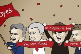 کاریکاتور روز: خوشحالی مربیان لیگ برتر از رفتن فرگوسن و آمدن مویس