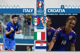پیش بازی ایتالیا - کرواسی؛ اولین آزمون جدی دن آنتونیو در جوزپه مه آتزا