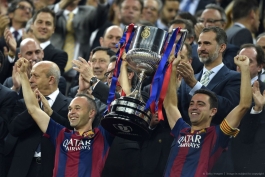 اینفوگرافیک: ششمین دوگانه تاریخ باشگاه بارسلونا