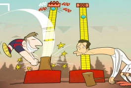 کاریکاتور روز: 400 گله شدن مسی در پیراهن بارسلونا