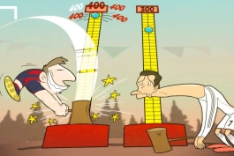 کاریکاتور روز: 400 گله شدن مسی در پیراهن بارسلونا
