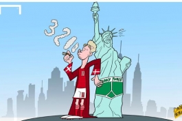 کاریکاتور روز: هتریک لرد بنتنر برای تیم ملی دانمارک