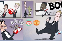 کاریکاتور روز: مراسم برترین های دو باشگاه لیورپول و منچستریونایتد