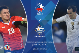 پیش بازی شیلی - اروگوئه ؛ جدال میزبان و مدافع عنوان قهرمانی در آغاز مرحله حذفی کوپا آمریکا