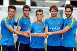 اعلام نام کاپبتان های بارسلونای ب برای فصل آینده