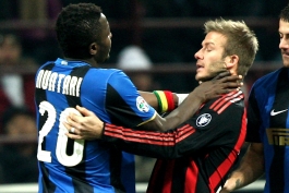 Muntari vs. Beckham - Inter vs. Milan