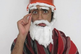 بابا نوئل لنگی !!! با اجازه از خرص نخور لاغر میشی