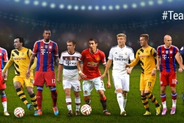 تیم منتخب سال 2014 یوفا-من