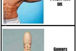 lifter vs gamer