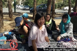 پاکسازی پارک چیتگر توسط ژاپنی‌های مقیم تهران