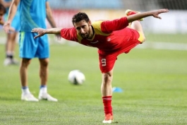 خلعتبری در تمرین پرسپولیس حضور پیدا کرد