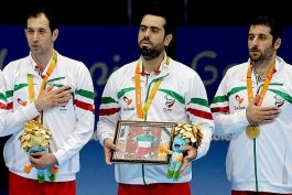 والیبال نشسته پارالمپیک ریو؛ جشن قهرمانی ملی پوشان ایران از قاب دوربین