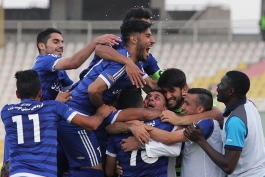 استقلال خوزستان 2-0 ذوب آهن؛ شاگردان ویسی روی دوش اهوازی ها فاتح لیگ پانزدهم شدند