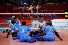 والیبال نشسته پارالمپیک ریو 2016؛ ایران 3-0 برزیل
