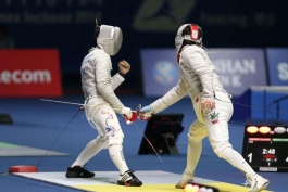 شمشیربازی انتخابی المپیک؛ دو نماینده زن ایران از صعود به ریو بازماندند