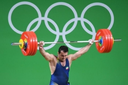 وزنه برداری المپیک ریو 2016؛ مرادی دومین طلای ایران را به دست آورد