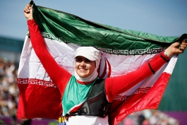 زهرا نعمتی پرچم دار کاروان ایران در المپیک ریو شد