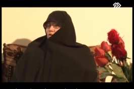 مادر و همسر شهید مدافع حرم 