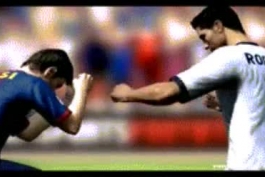 دعوای مسی و رونالدو در بازی فیفا (: !!! 