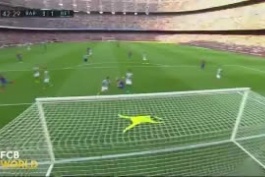گل حاجی سوارز به بتیس (بارسلونا3 - 1 بتیس)