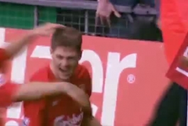 Steven Gerrard Amazing volley against Middlesbrough