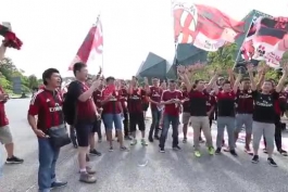 🔴⚫️ ویدئو: باشگاه میلان: "🎶 #ForzaMilan! ❤️⚫️🥁"