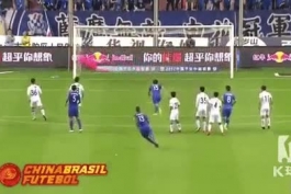 گل فوق العاده گوارین در سوپر لیگ چین 