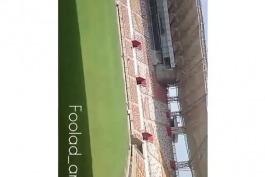 🏟 آخرین وضعیت مدرن ترین استادیوم فوتبال ایران ( فولاد آرنا ) * قسمت اول * 🏟  