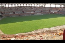 🏟 آخرین وضعیت مدرن ترین استادیوم فوتبال ایران ( فولاد آرنا ) * قسمت چهارم * 🏟