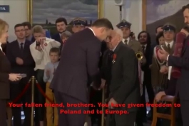آندژی دودا رئیس جمهور لهستان در راه شرافت و افتخار