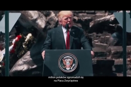 سخنرانی دونالد ترامپ در لهستان