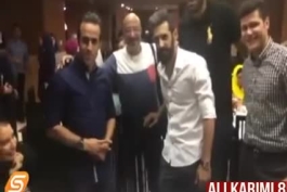 وقتی امیر جعفری از علی کریمی دریبل خورد !!!