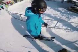 لذت ورزش اسکی