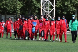 تمرین تیم ملی بانوان